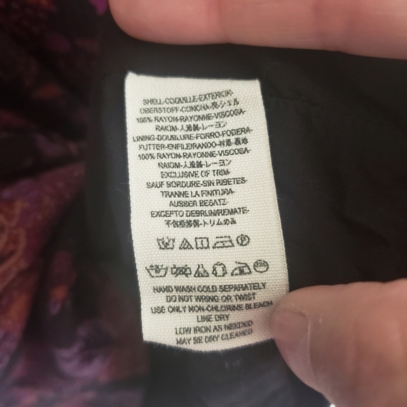 Free People Floral Res Dress Size Small Petite - Picture 8 of 12